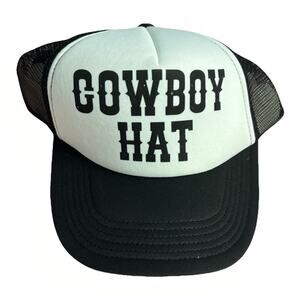 Retro Style “Cowboy” Trucker Hat